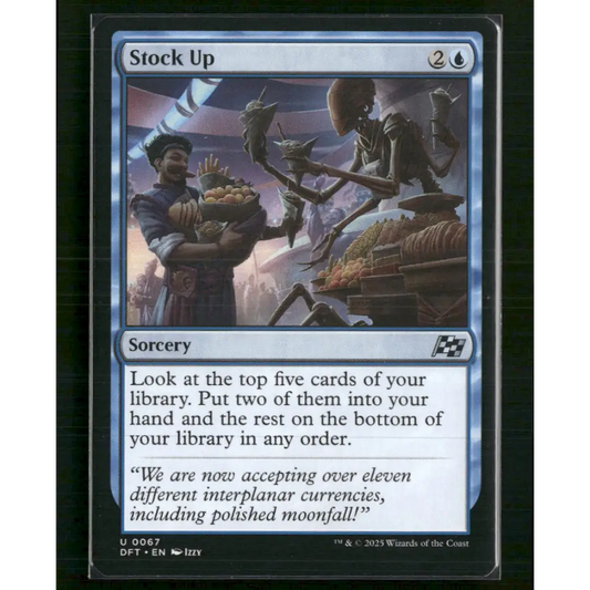 Stock Up Aetherdrift #67 - Trading Card