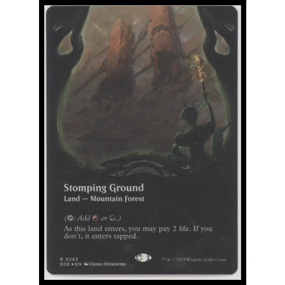 Stomping Ground (Borderless) Edge of Eternities #283 - Trading Card