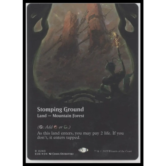 Stomping Ground (Borderless) Edge of Eternities #283 - Trading Card