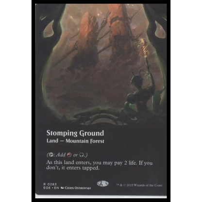 Stomping Ground (Borderless) Edge of Eternities #283 - Trading Card