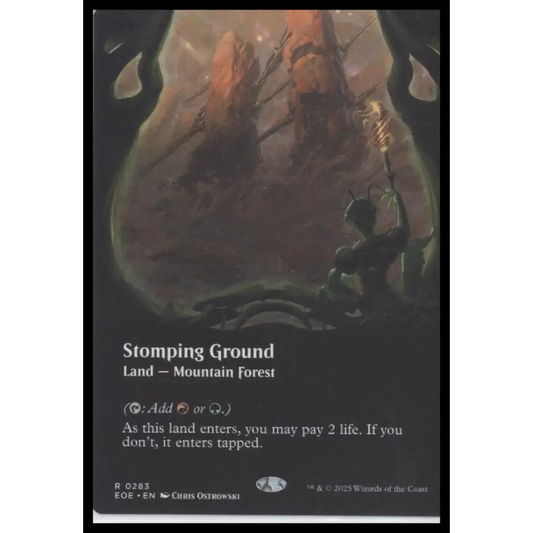 Stomping Ground (Borderless) Edge of Eternities #283 - Trading Card