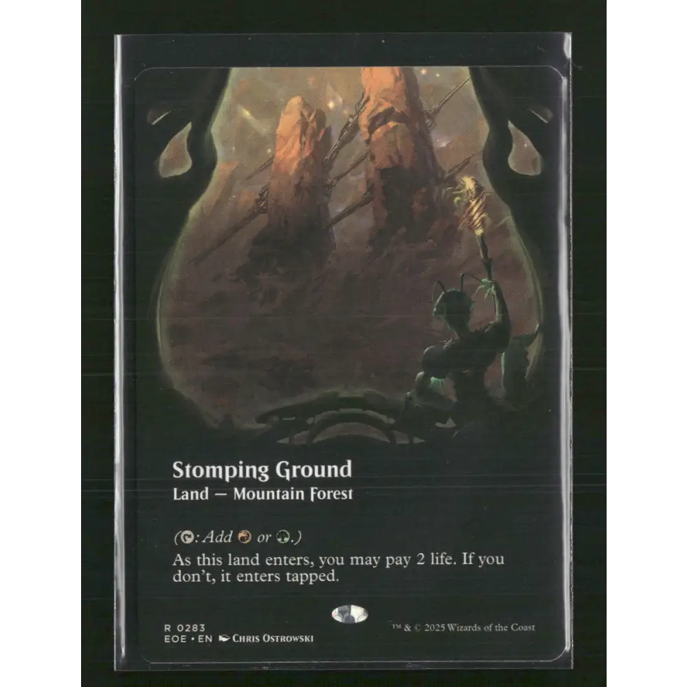 Stomping Ground (Borderless) Edge of Eternities #283 - Trading Card
