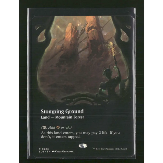 Stomping Ground (Borderless) Edge of Eternities #283 - Trading Card