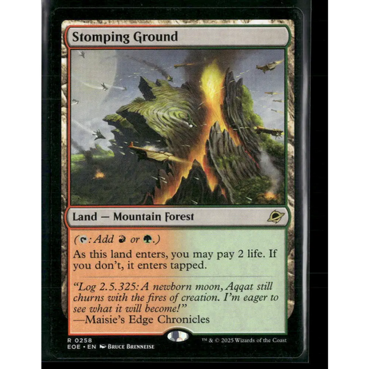 Stomping Ground Edge of Eternities #258 - Trading Card