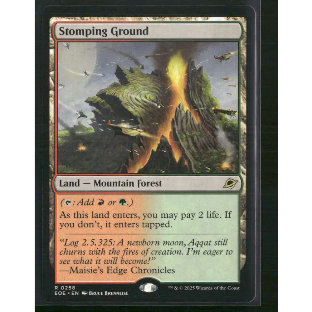Stomping Ground Edge of Eternities #258 - Trading Card