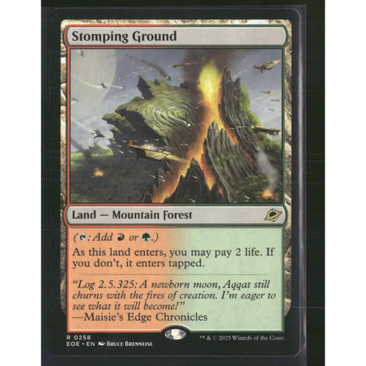 Stomping Ground Edge of Eternities #258 - Trading Card