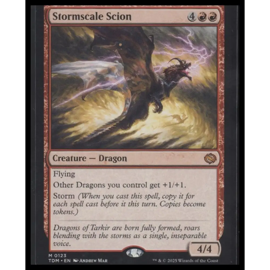 Stormscale Scion Tarkir: Dragonstorm #123