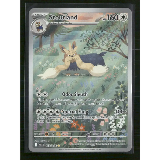 Stoutland SV: White Flare #156/086 - Trading Card