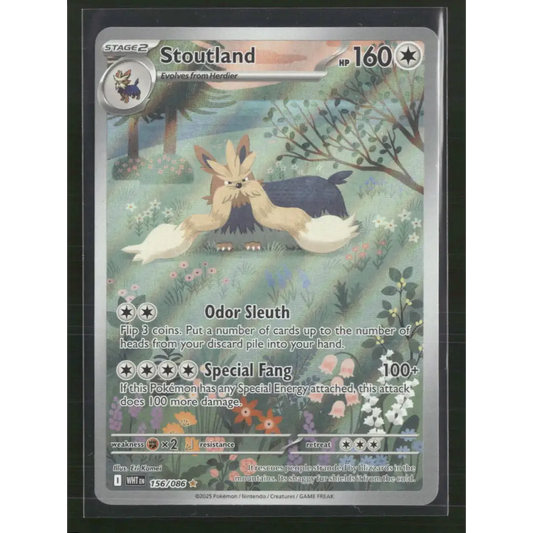 Stoutland SV: White Flare #156/086 - Trading Card