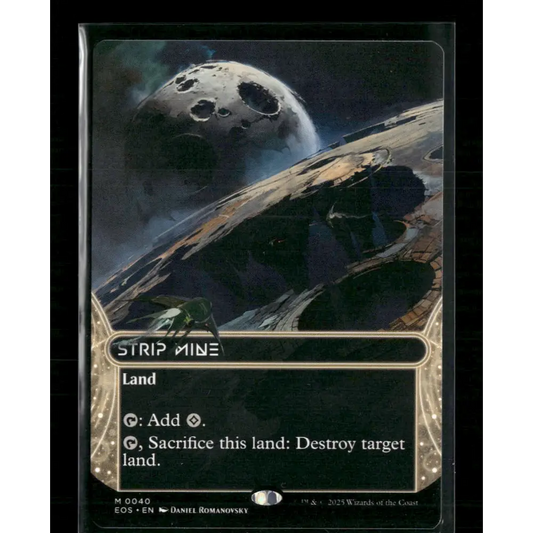Strip Mine (0040) (Borderless) Edge of Eternities: Stellar Sights #40 - Trading Card