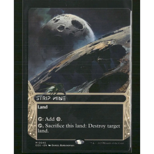 Strip Mine (0040) (Borderless) Edge of Eternities: Stellar Sights #40 - Trading Card