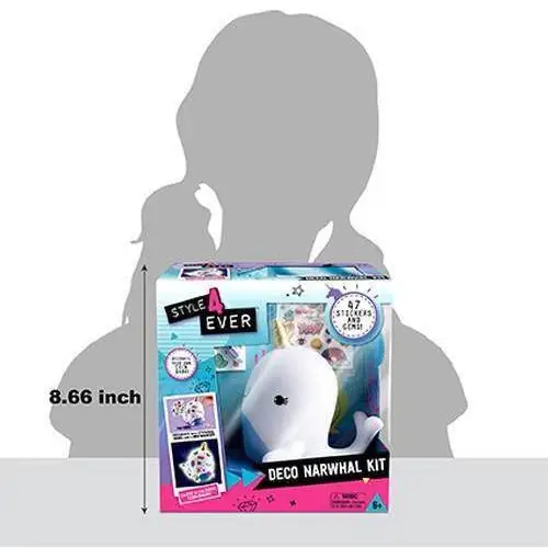 Style 4 Ever Deco Narwhal Kit - Toys & Games