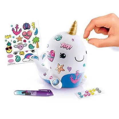 Style 4 Ever Deco Narwhal Kit - Toys & Games