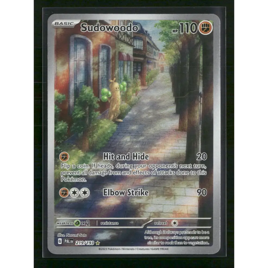 Sudowoodo SV02: Paldea Evolved #219/193 - Trading Card