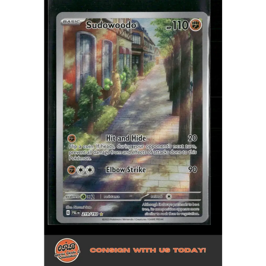 Sudowoodo SV02: Paldea Evolved #219/193 - Trading Card