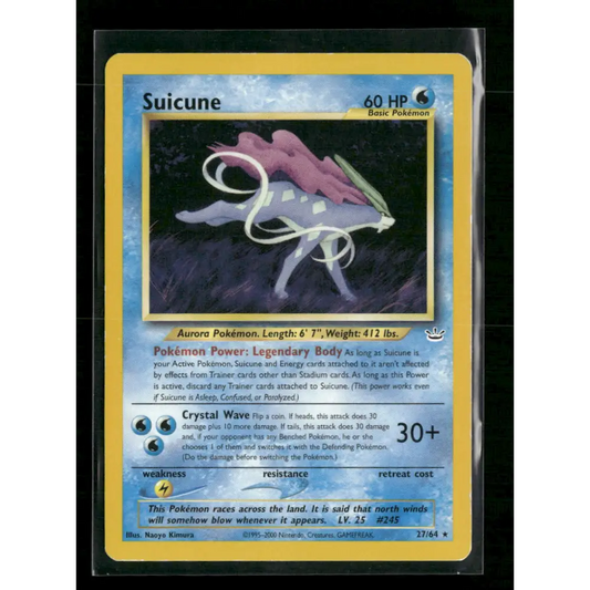 Suicune (27) Neo Revelation #27/64 - Trading Card