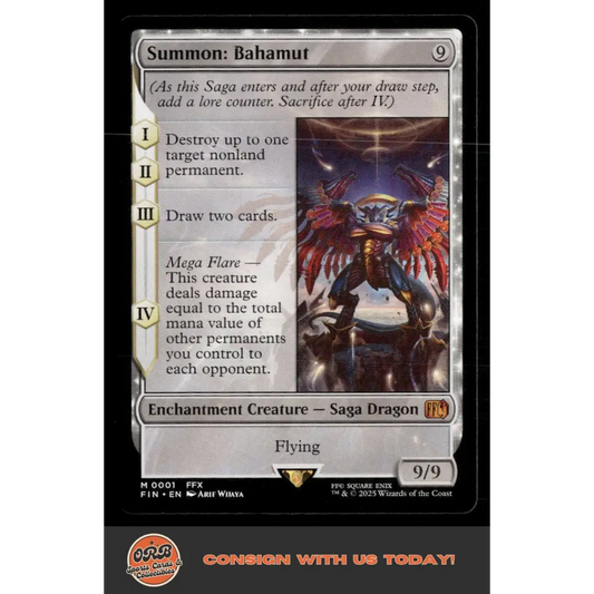 Summon: Bahamut FINAL FANTASY #1 - Trading Card