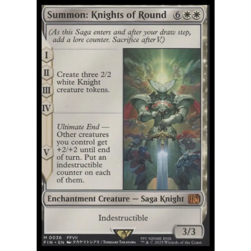 Summon: Knights of Round FINAL FANTASY #36