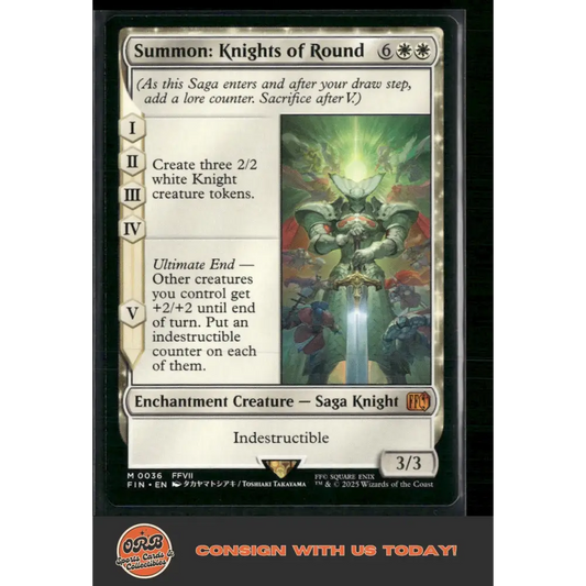 Summon: Knights of Round FINAL FANTASY #36 - Trading Card