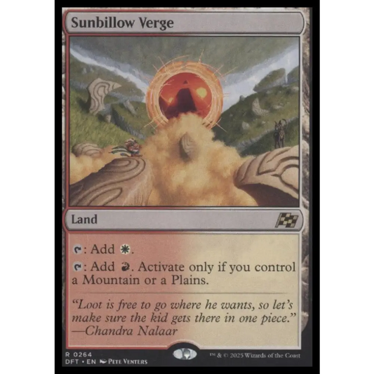 Sunbillow Verge Aetherdrift #264