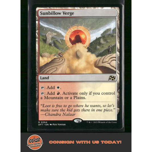 Sunbillow Verge Aetherdrift #264 - Trading Card