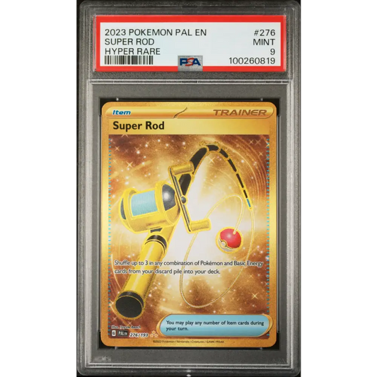 Super Rod 2023 Pokemon Pal En-Paldea Evolved #276 Hyper Rare PSA 9 - Graded Trading Card