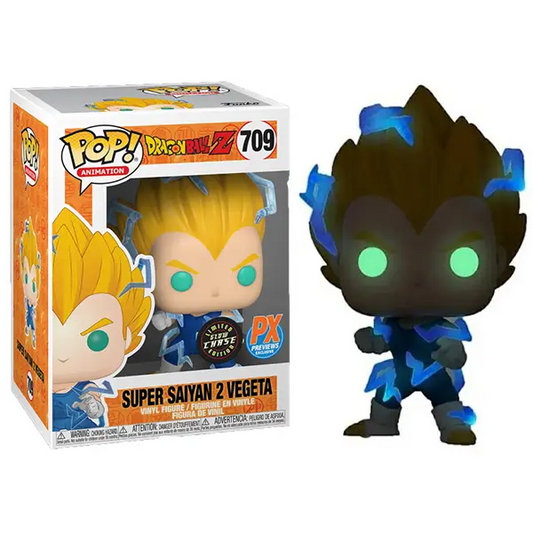 Super Saiyan 2 Vegeta (Glow in the Dark Dragon Ball Z) 709 - Previews Exclusive **Chase**