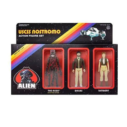 Super7 Alien 3 3/4-inch ReAction Figures - Select Figure(s) - Pack C - Toys & Games
