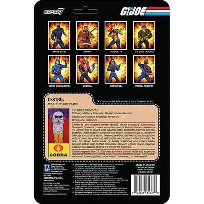 Super7 G.I. Joe 3 3/4-Inch ReAction Figure - Select Figure(s) - Action & Toy Figures