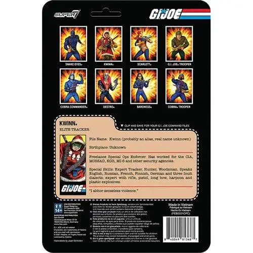 Super7 G.I. Joe 3 3/4-Inch ReAction Figure - Select Figure(s) - Action & Toy Figures