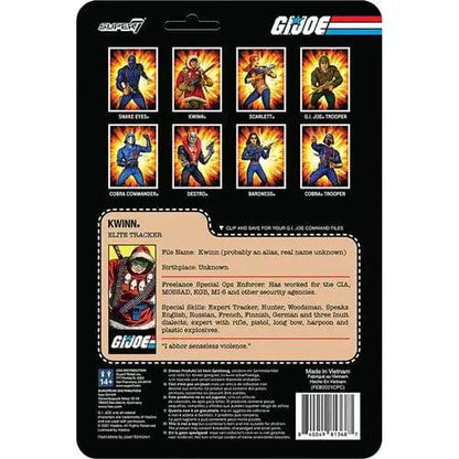 Super7 G.I. Joe 3 3/4-Inch ReAction Figure - Select Figure(s) - Action & Toy Figures