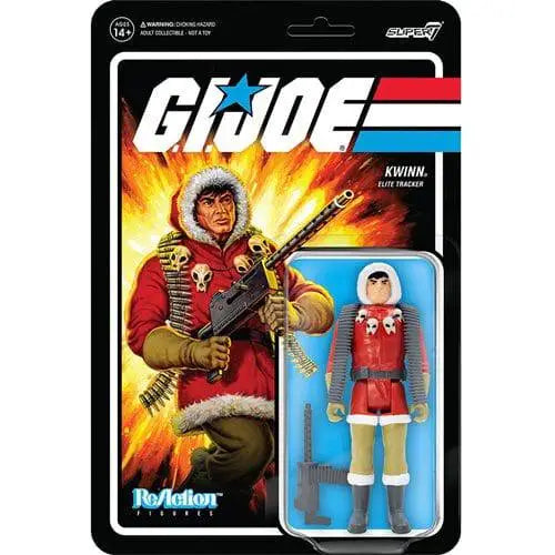 Super7 G.I. Joe 3 3/4-Inch ReAction Figure - Select Figure(s) - Tracker Kwinn - Action & Toy Figures