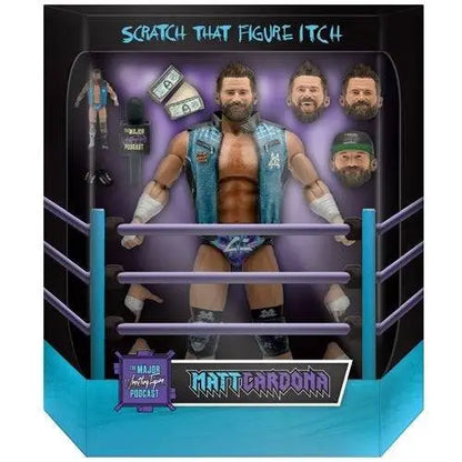 Super7 Major Wrestling Figure Podcast Ultimates 7-Inch Action Figure - Select Figure(s) - Matt Cardona - Action & Toy
