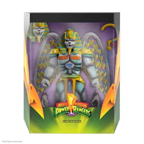 Super7 Power Rangers Ultimates 7-Inch Action Figure - Select Figure(s) - King Sphinx - Action & Toy Figures