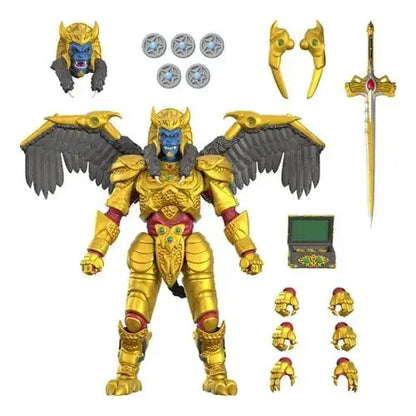 Super7 Power Rangers Ultimates 7-Inch Action Figure - Select Figure(s) - Goldar - Action & Toy Figures