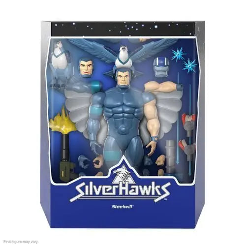 Super7 SilverHawks Ultimates 7-Inch Action Figure - Select Figure(s) - Steelwill - Action & Toy Figures