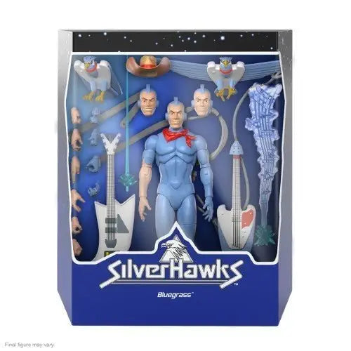 Super7 SilverHawks Ultimates 7-Inch Action Figure - Select Figure(s) - Bluegrass - Action & Toy Figures