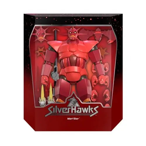 Super7 SilverHawks Ultimates 7-Inch Action Figure - Select Figure(s) - Armored Mon*Star (11-Inch) - Action & Toy Figures