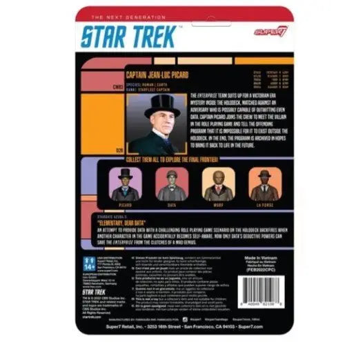 Super7 Star Trek: The Next Generation 3.75’’_x009d_ Reaction Figure Select Figure(s) - Action & Toy Figures