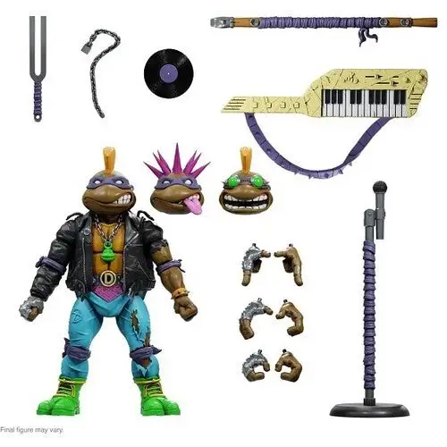 Super7 Teenage Mutant Ninja Turtles Ultimates 7-Inch - Select Action Figure(s) - Punker Don - Action & Toy Figures