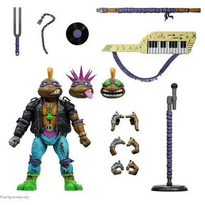 Super7 Teenage Mutant Ninja Turtles Ultimates 7-Inch - Select Action Figure(s) - Punker Don - Action & Toy Figures