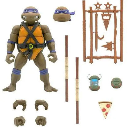 Super7 Teenage Mutant Ninja Turtles Ultimates 7-Inch - Select Action Figure(s) - Donatello - Action & Toy Figures