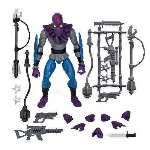 Super7 Teenage Mutant Ninja Turtles Ultimates 7-Inch - Select Action Figure(s) - Foot Soldier Version 2 - Action & Toy