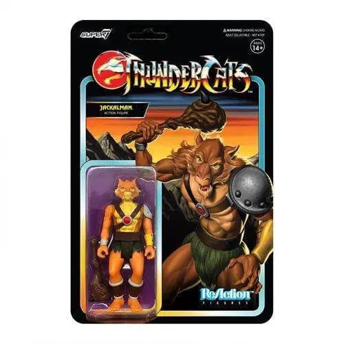 Super7 ThunderCats 3 3/4-Inch ReAction Figure - Select Figure(s) - Jackalman - Toys & Games