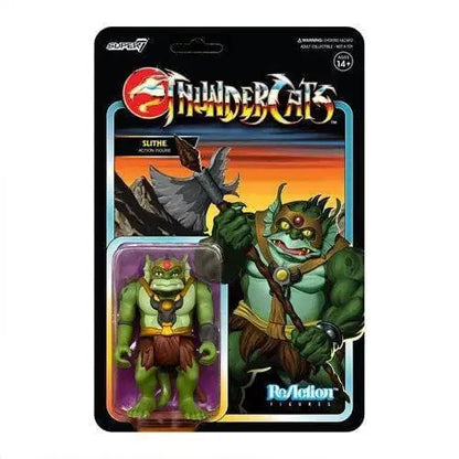 Super7 ThunderCats 3 3/4-Inch ReAction Figure - Select Figure(s) - Slithe - Toys & Games