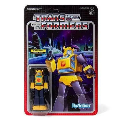 Super7 Transformers 3 3/4’’ ReAction Figure - Select Figure(s) - Bumblebee - Toys & Games