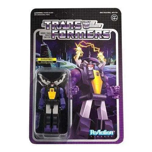 Super7 Transformers 3 3/4’’ ReAction Figure - Select Figure(s) - Shrapnel - Toys & Games