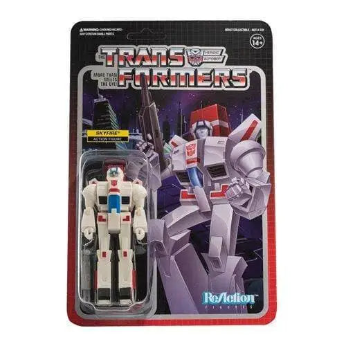 Super7 Transformers 3 3/4’’ ReAction Figure - Select Figure(s) - Skyfire - Toys & Games