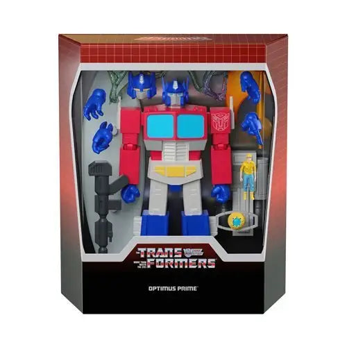 Super7 Transformers Ultimates Action Figure - Select Figure(s) - Optimus Prime - Action & Toy Figures