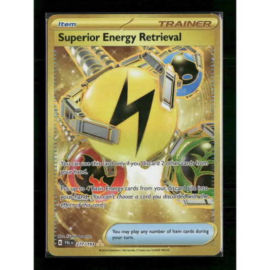 Superior Energy Retrieval SV02: Paldea Evolved #277/193 - Trading Card